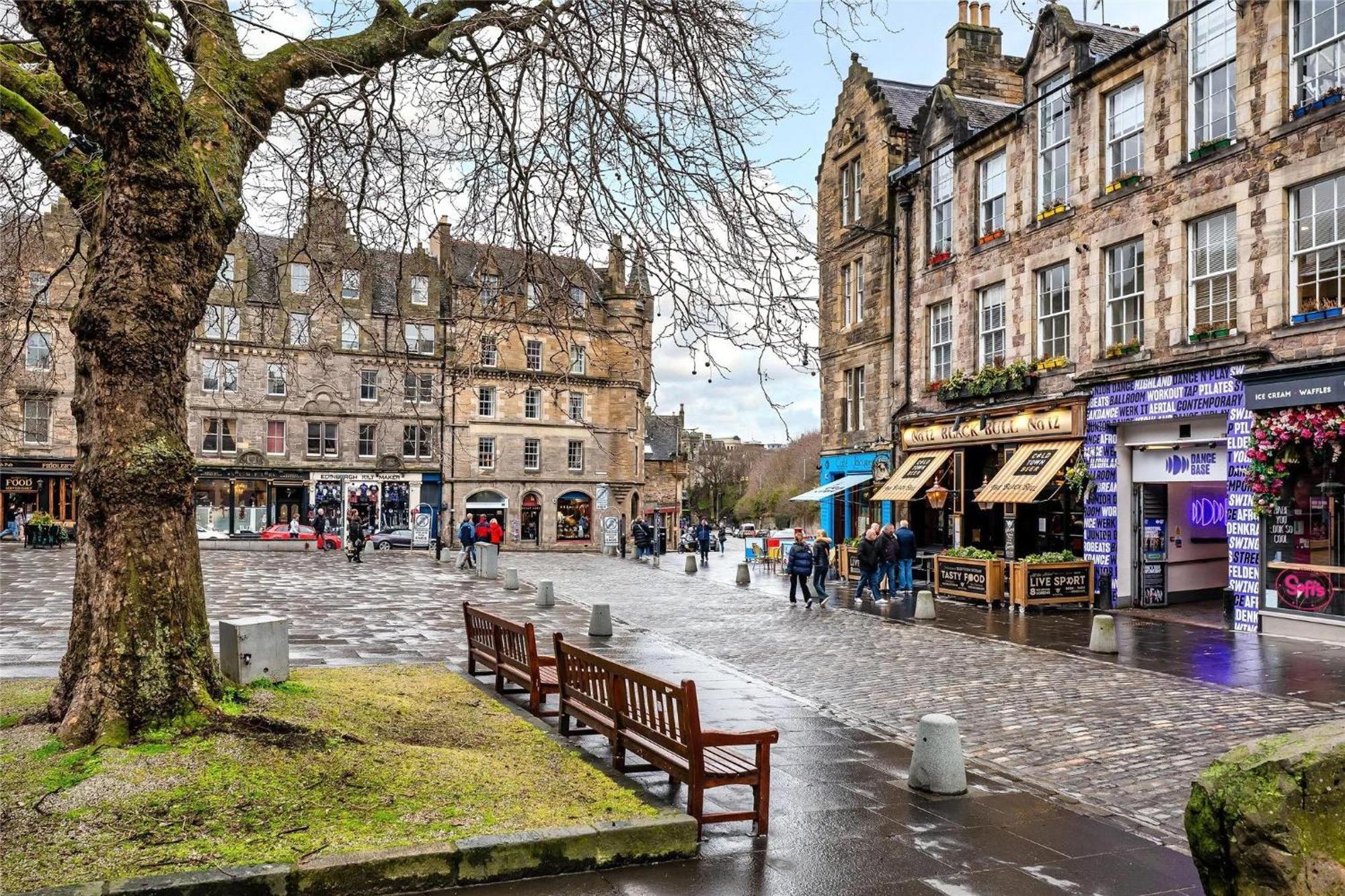 Bright Old Town City Centre Apartment Edinburgh Ngoại thất bức ảnh